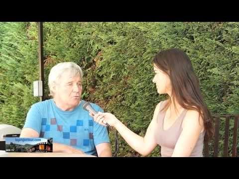 Bruno Masure interview. du journaliste en vacances en Provence