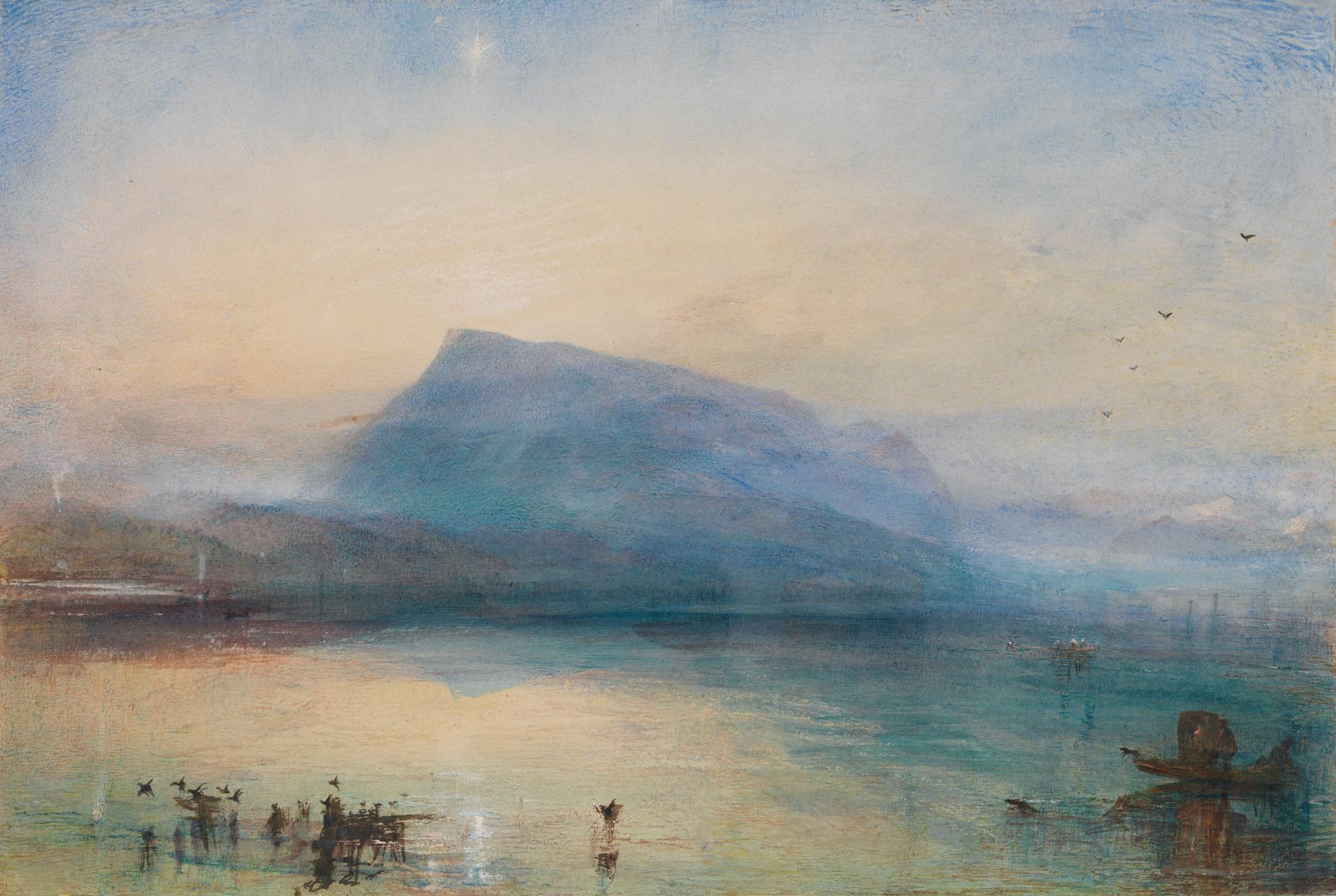 Exposition Turner 2024 The Blue Rigi Sunrise