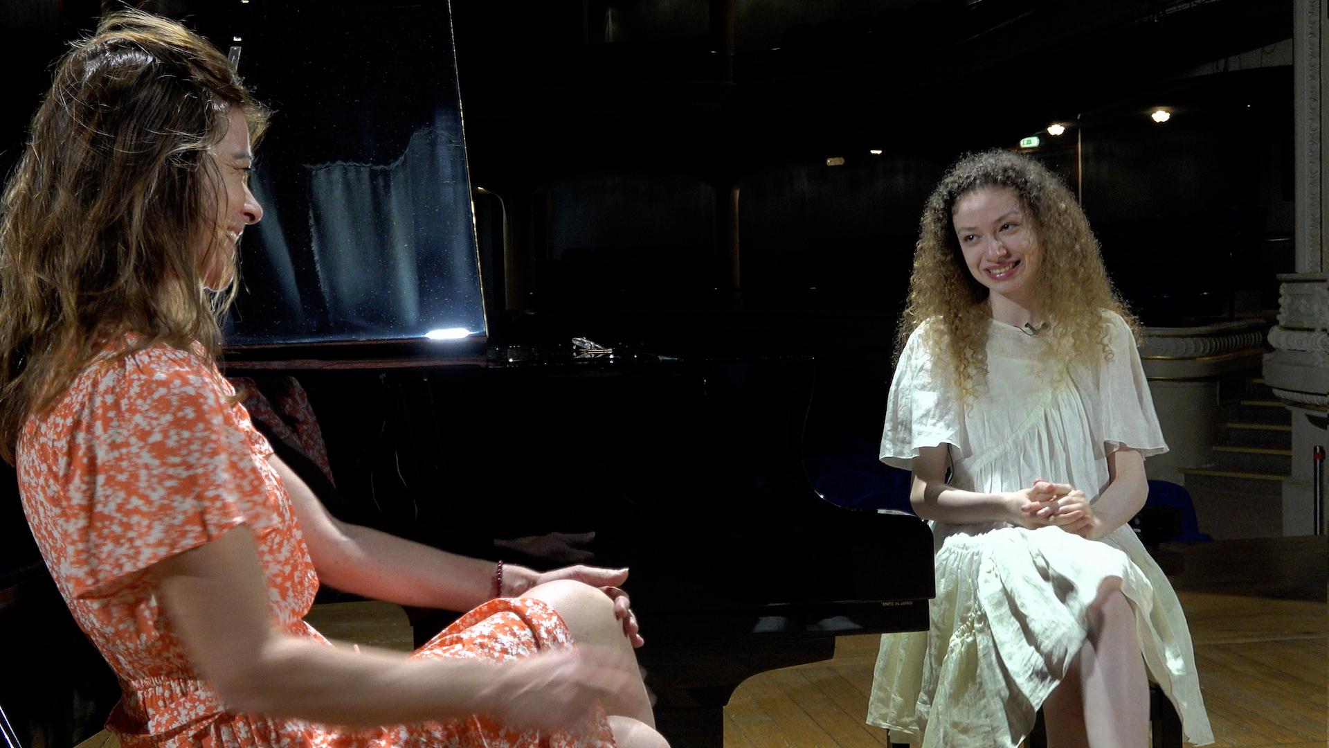 Arielle Beck interview pianiste prodiges concert