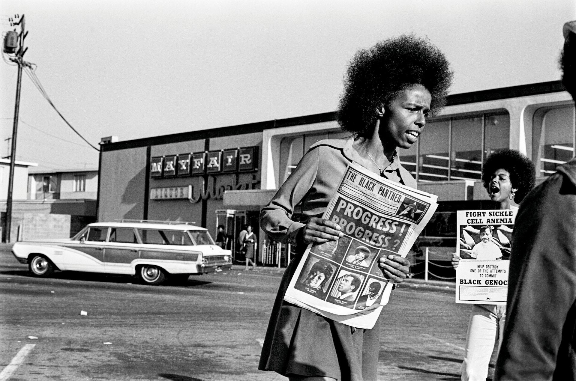 stephen shames black panthers-expo photo Mougins 2024