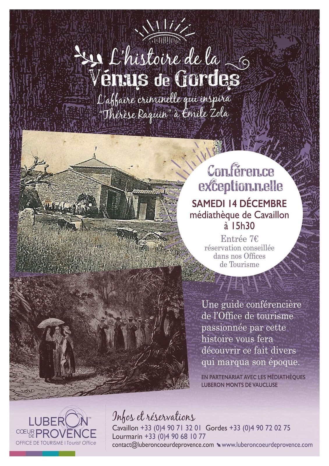 Vénus de Gordes Conférence