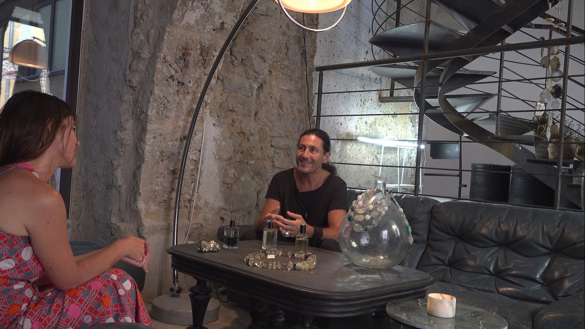 Olivier Dubarno, créateur de bijoux et parfums à Grasse