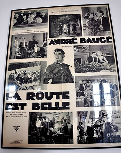 affiche hall eden la route est belle