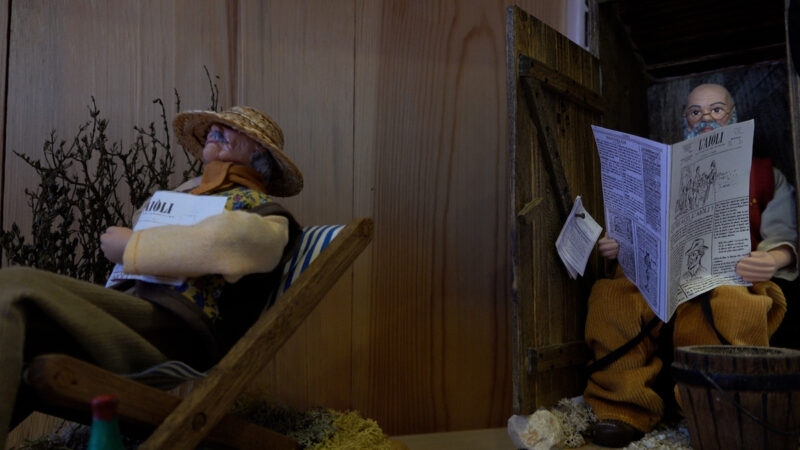 Santons habillés anciens Foire aux Santons Aubagne