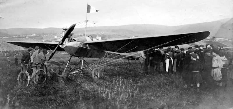 1912 - Baptême de l'air Ambeieu Antoine de St exupéry