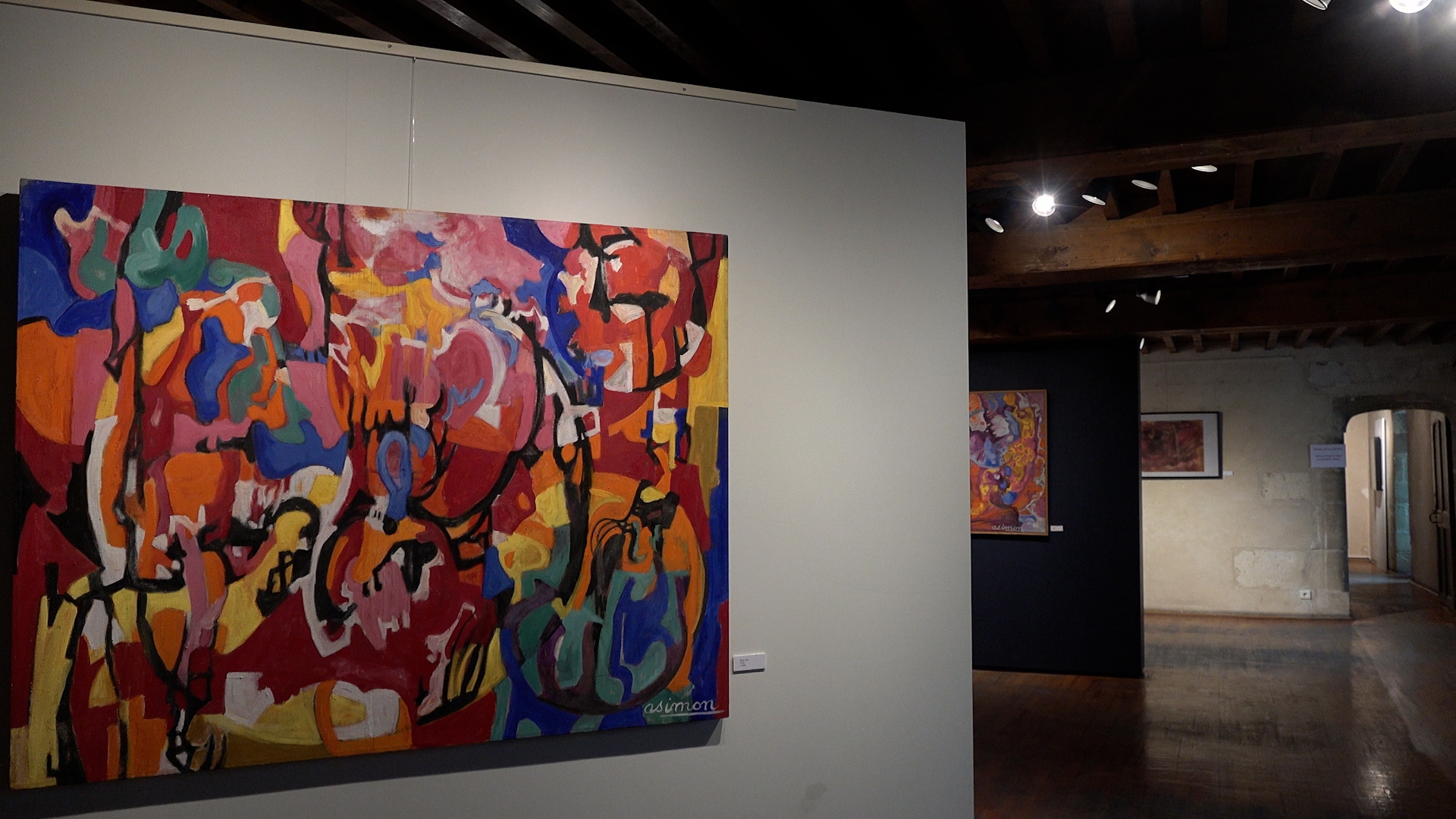 Andrée Simon Exposition Château de Gordes 2023