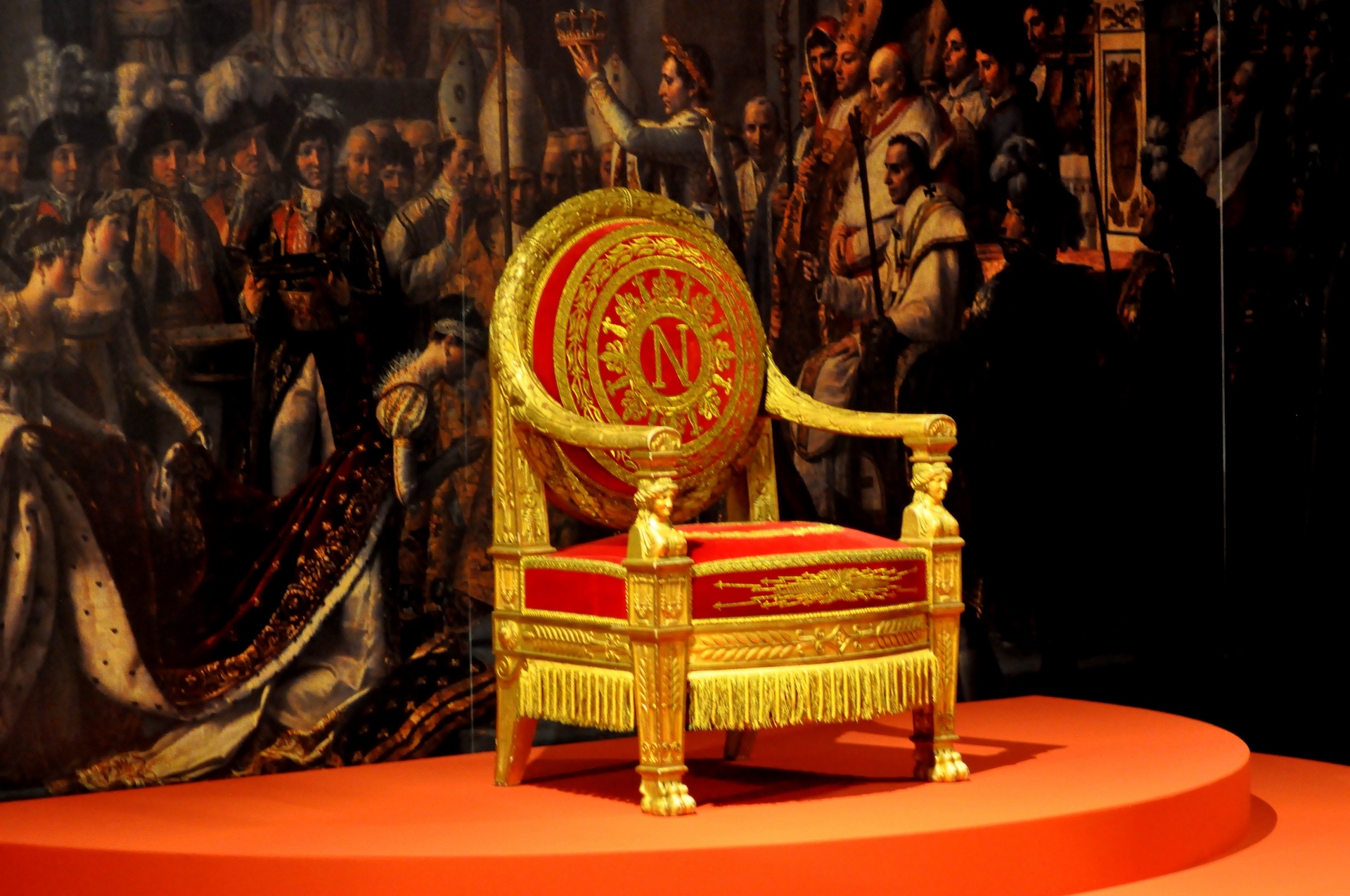 Le Trone de Napoleon - Exposition Saint Raphael