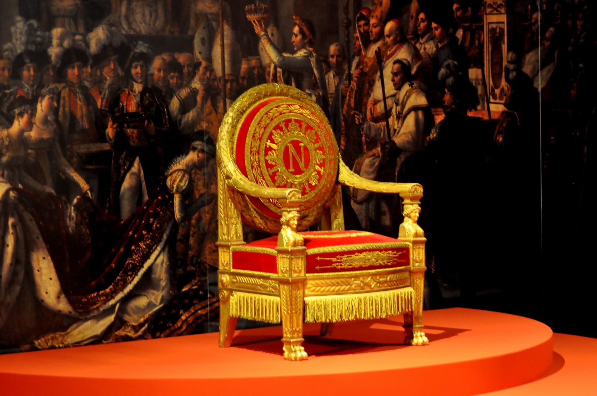 Le Trone de Napoleon - Exposition Saint Raphael