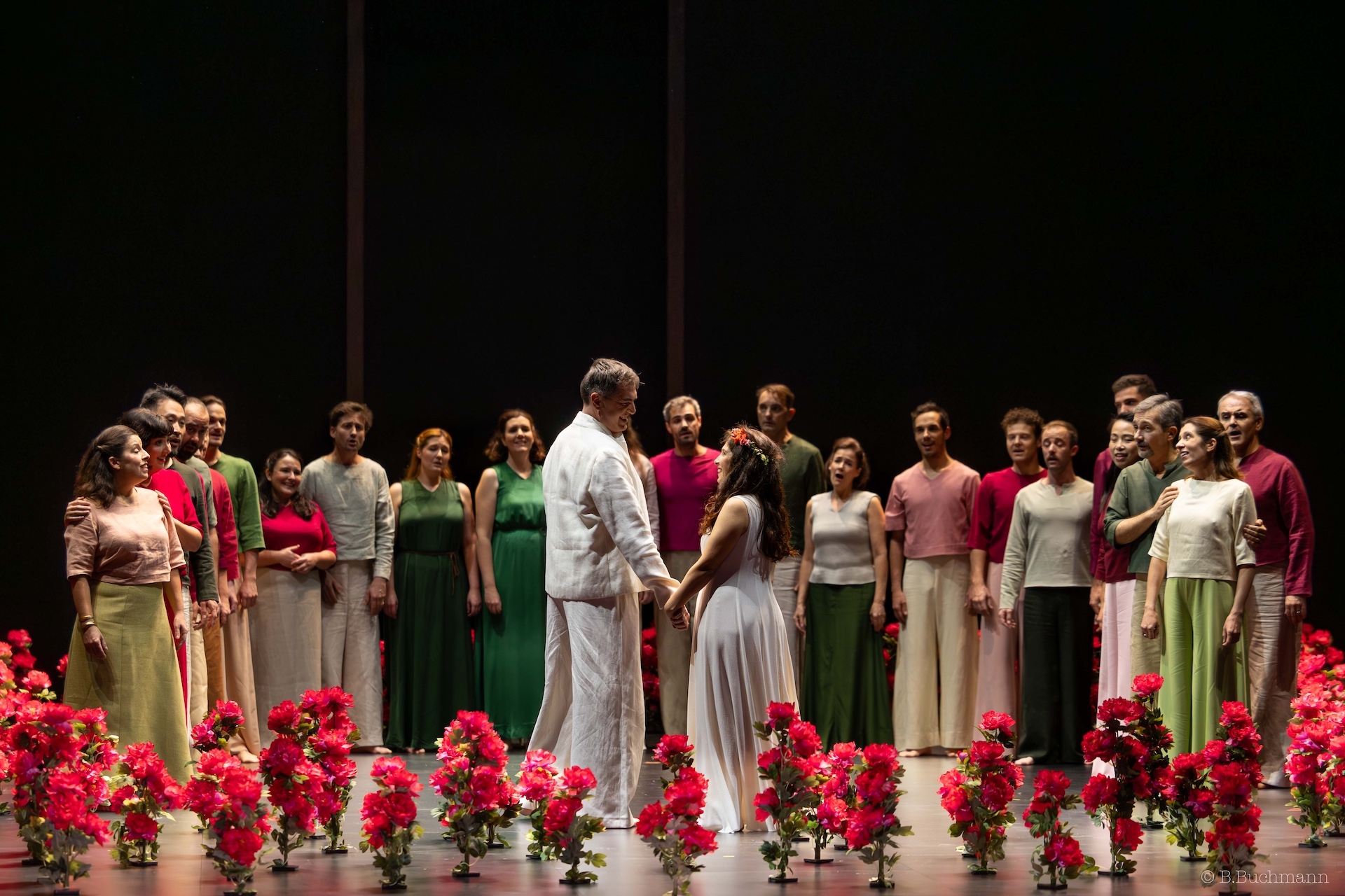 Orfeo monteverdi Mauro Borgiono - Marie Theoleyre - choeur opera Avignon