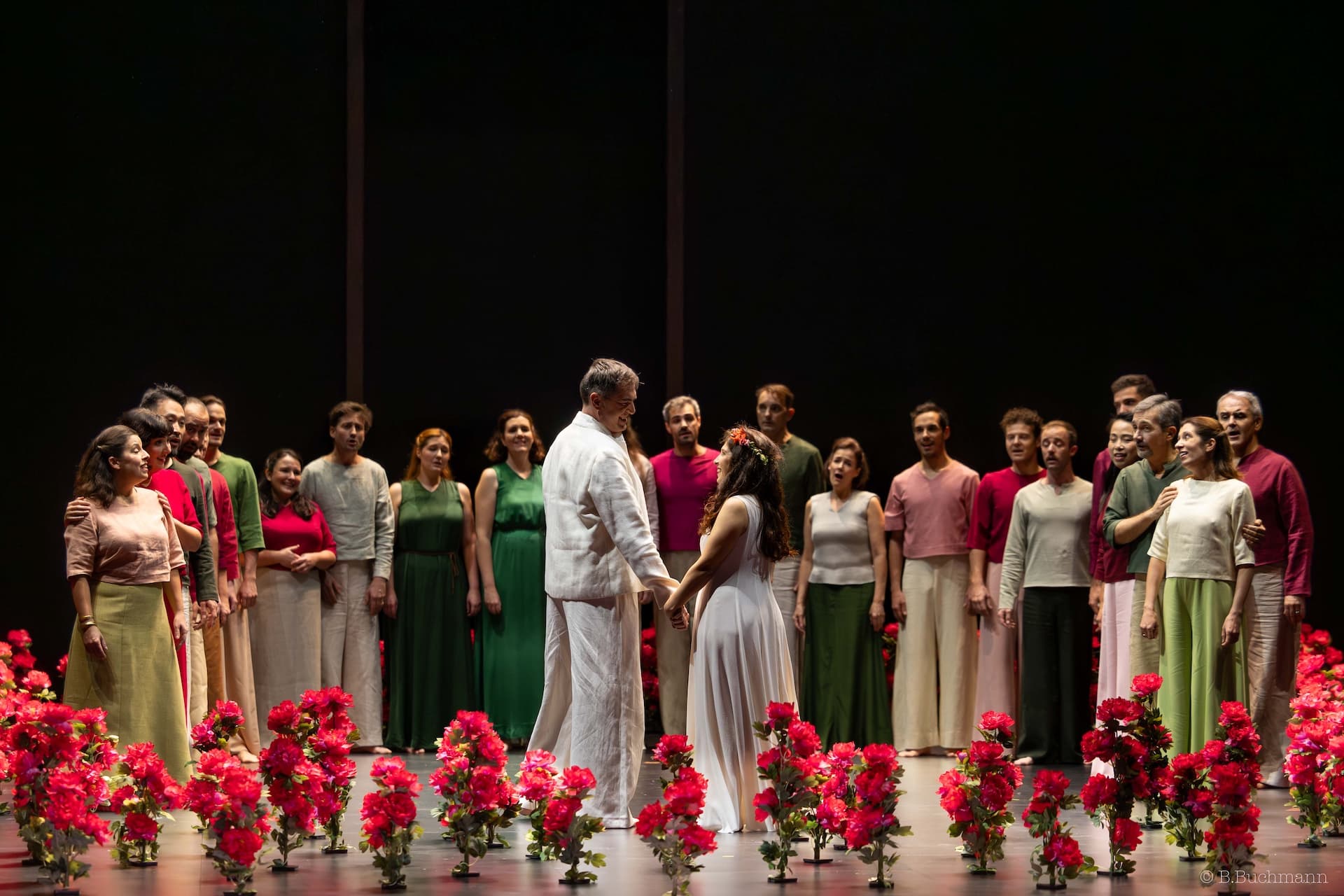 Orfeo monteverdi Mauro Borgiono - Marie Theoleyre - choeur opera Avignon